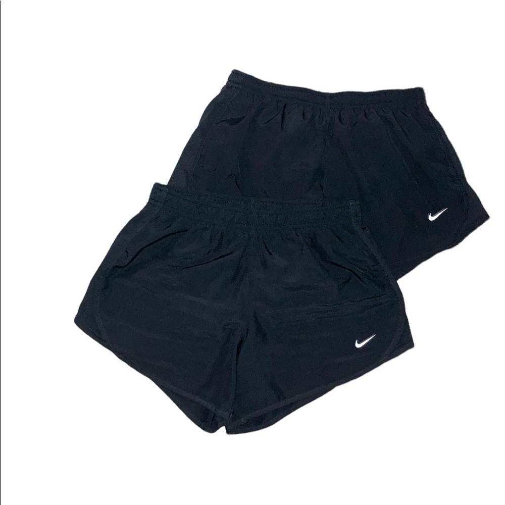 Nike Dri-FIT Tempo Big Kids' (Girls') Running Shorts Size Large Black